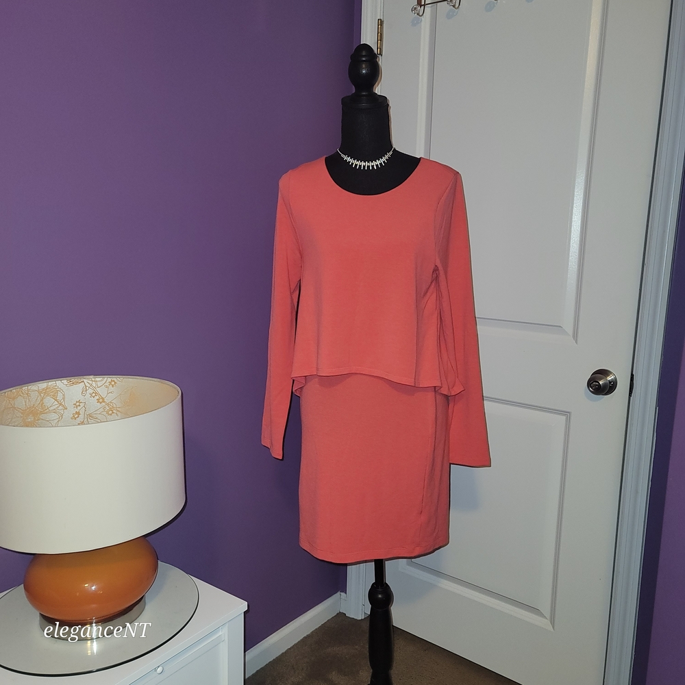 Coral Women's All In One Dress Sz:L